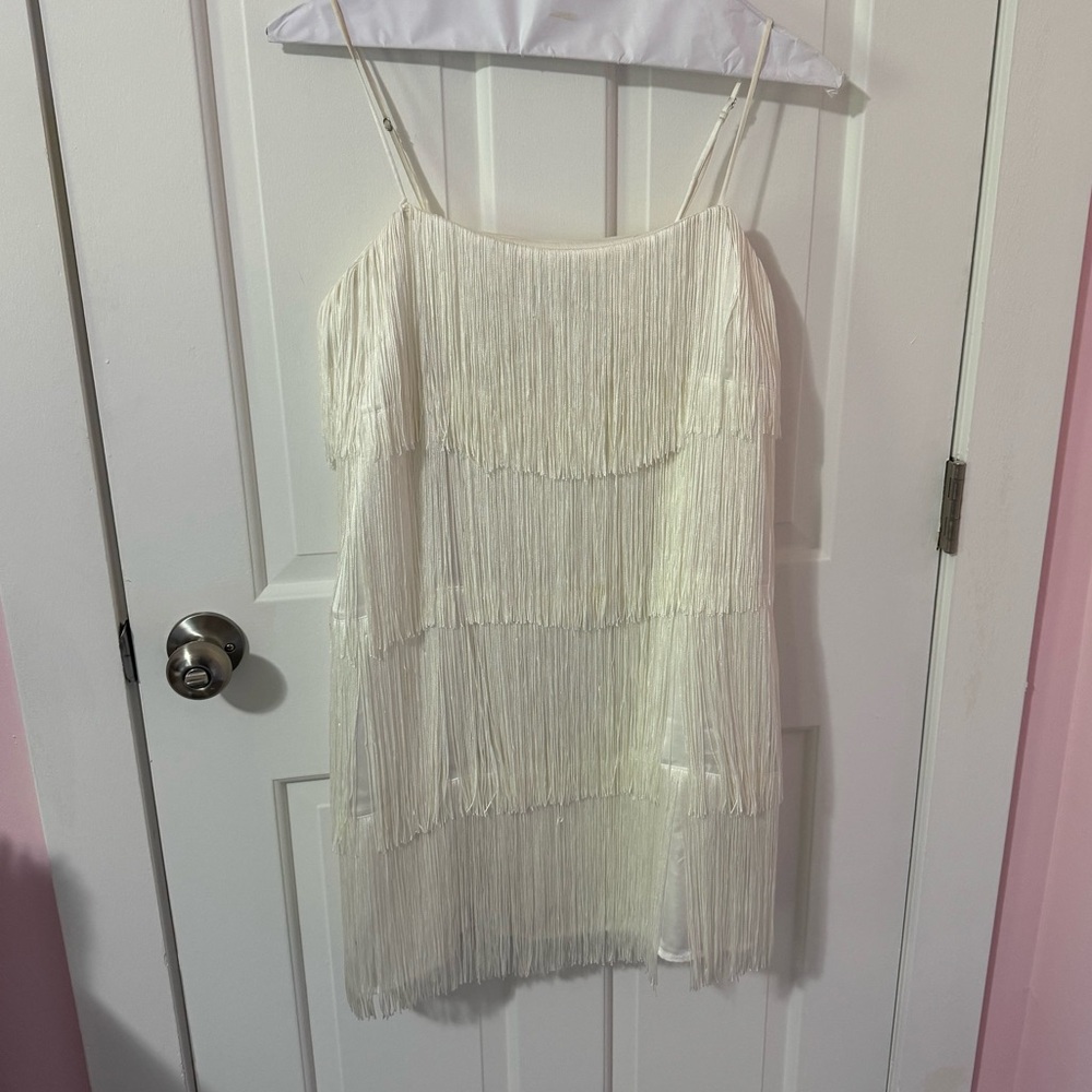 Abercrombie Fringe Mini Dress